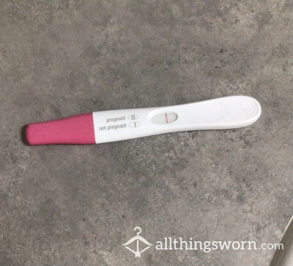 Used Pregnancy Test 🤰