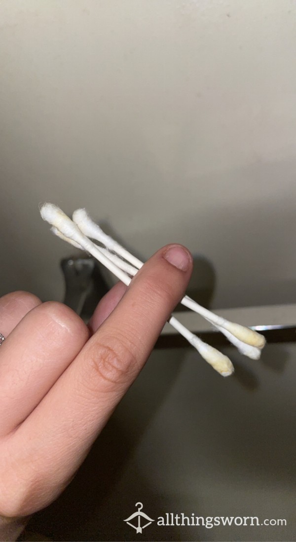 Used Q-tips!