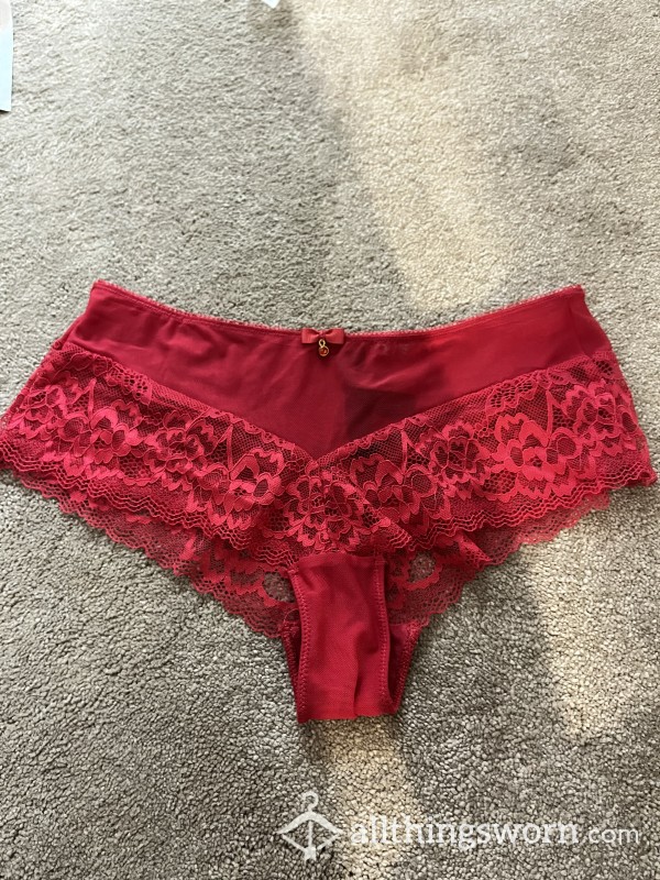 Used Red Annsummers Panties ;)