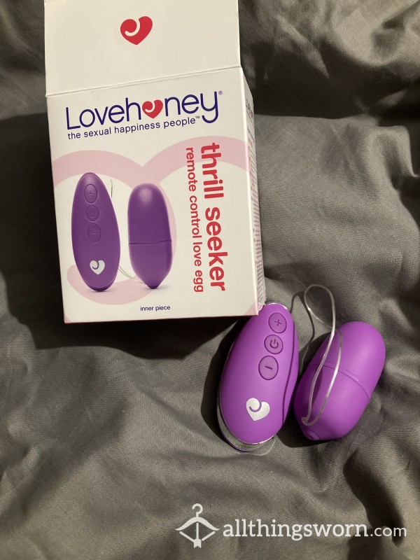 Used Remote Control Vibrating Egg