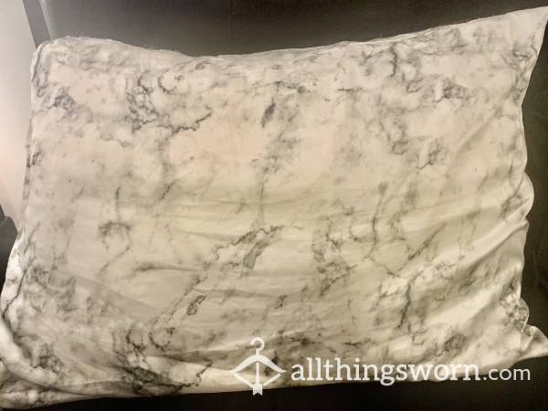 Used Satin Pillow Case