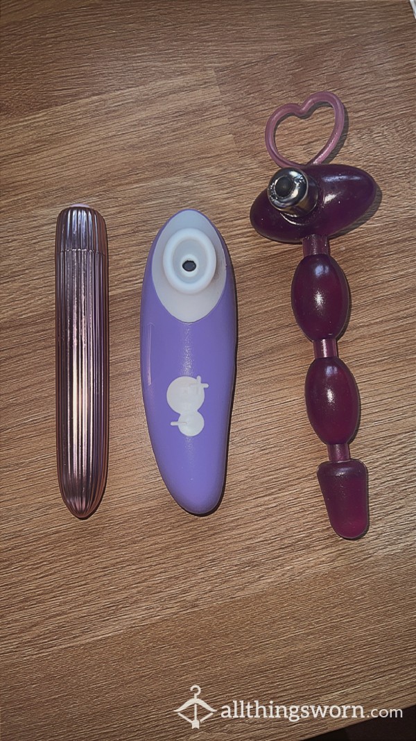 Used Sex Toys - Can Be Sold Separately Or As A Bundle Dm Me For Prices 💋