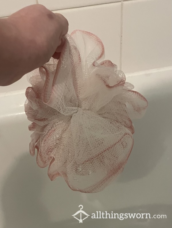 Used Shower Loofah