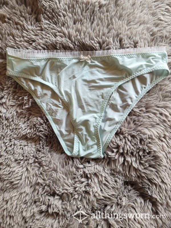 USED Silk And Lace Panties