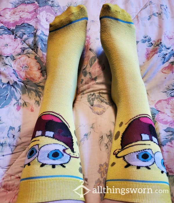 Used Spongebob Socks