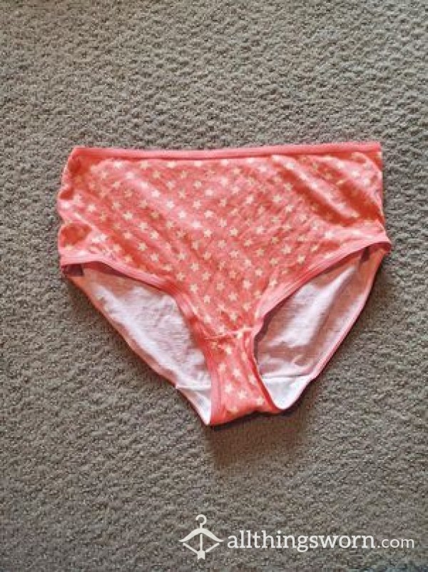 Used Star Full Back Panties 🤩