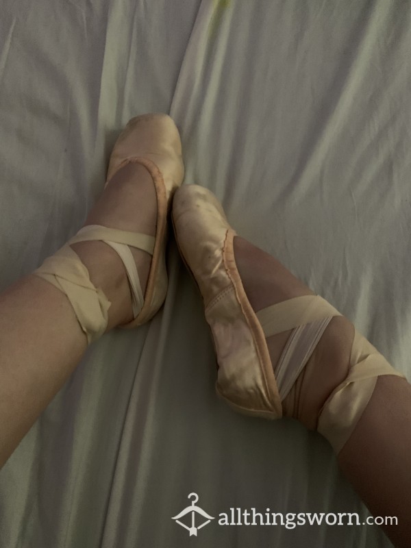 Used Stinky Ballerina Pointe Shoes