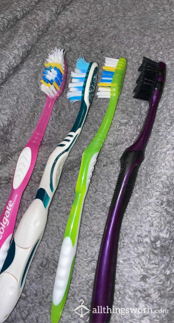 Used Toothbrushes 4 For $25