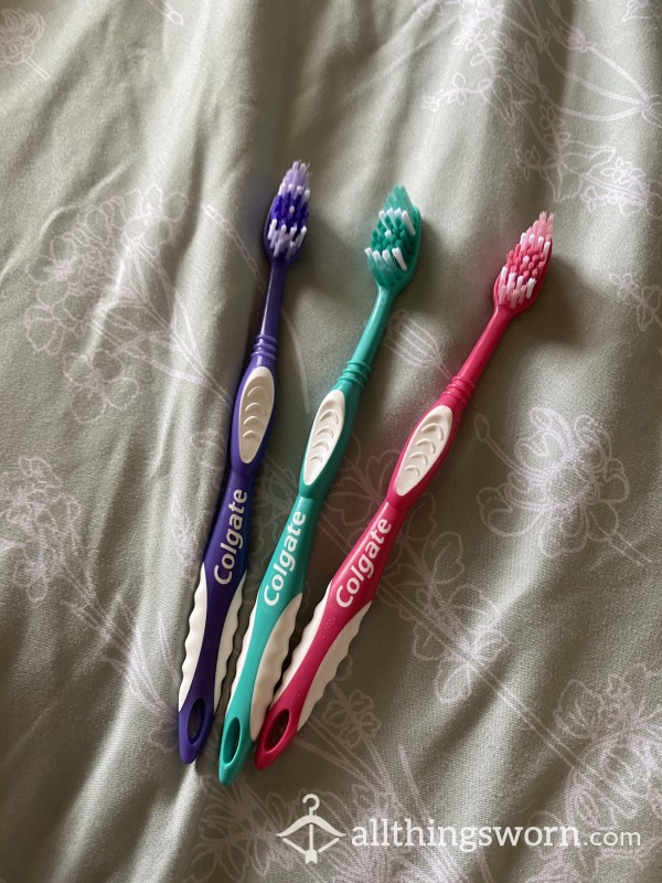 Used Toothbrushes