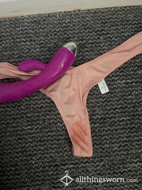 Used Toy With Masturbation Knickers
