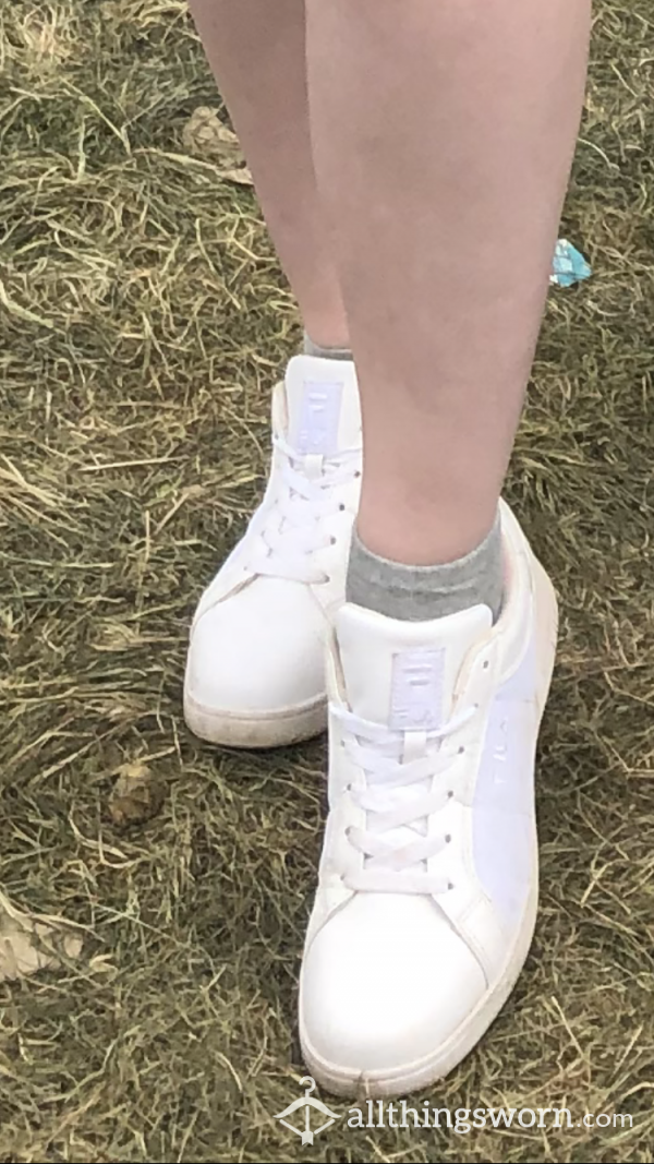Used Trainers, Worn At A Festival