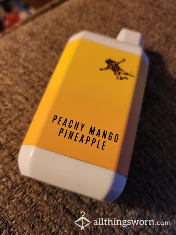 Used Vape -- Peachy Mango Pineapple
