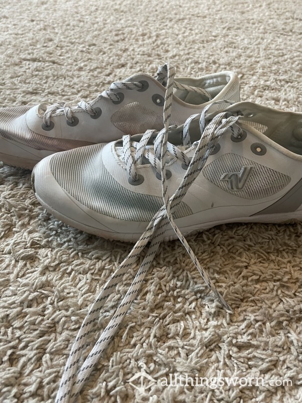 Used White Cheerleader Shoes