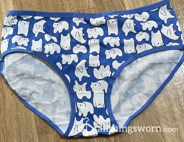 Used Women’s Kawaii Polar Bear Panties
