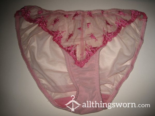 Used, Worn VS Lace Panty
