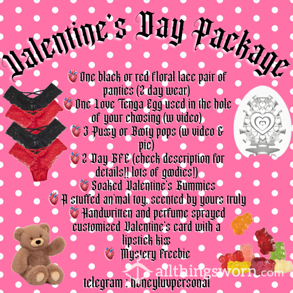Long Distance Girlfriend Valentine’s Day Package