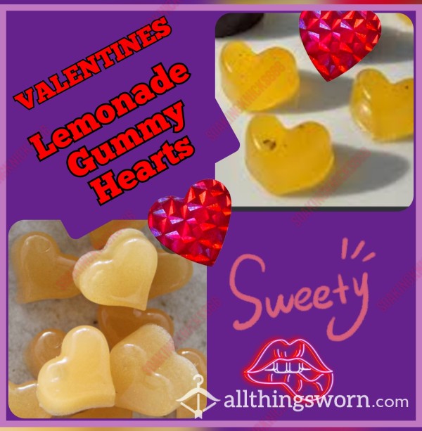 Lemonade Gummy Hearts