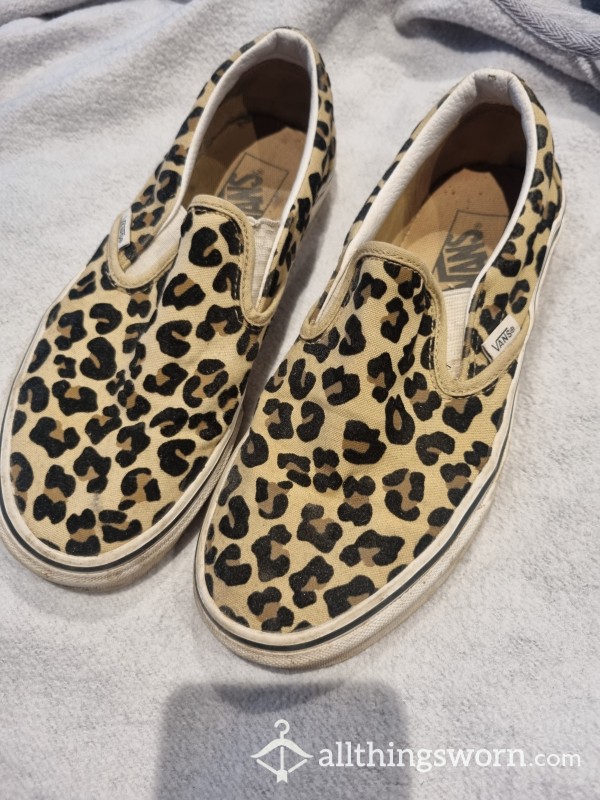 Vans Leopard Print Size 5