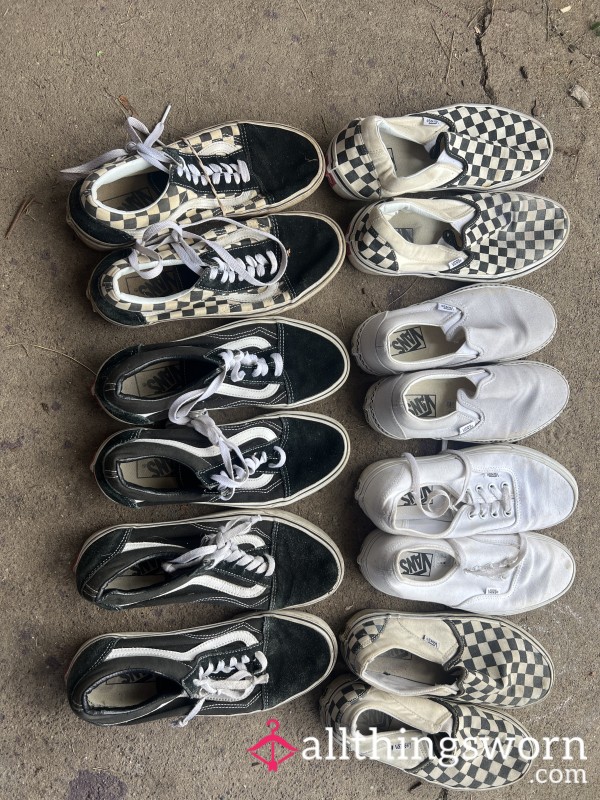 Vans Shoes Sneakers Tennis Shoes Pick Your Pair Comes With Seven Day Wear