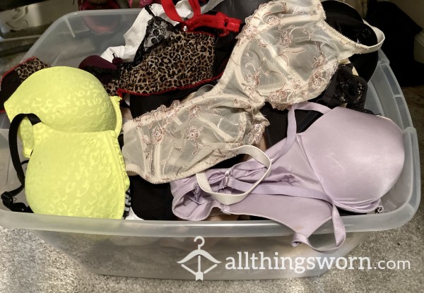 Bras Variety Of Styles, You Choose  ONE WEEK WEAR Included And 2 Photos