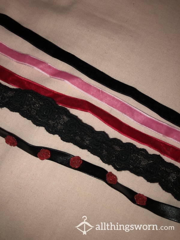 Variety Of Used Chokers