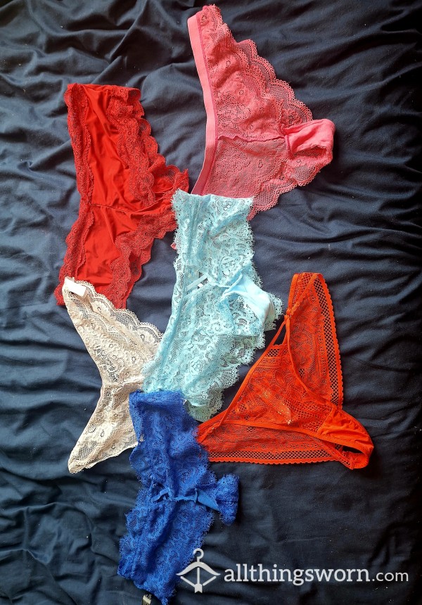 Various Colourful Lace Panties