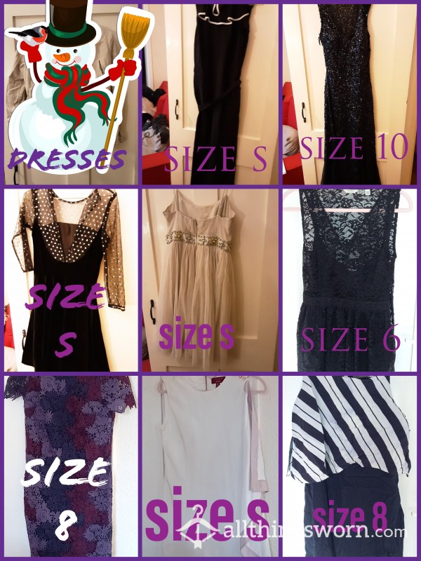 Various Dress And Sizes