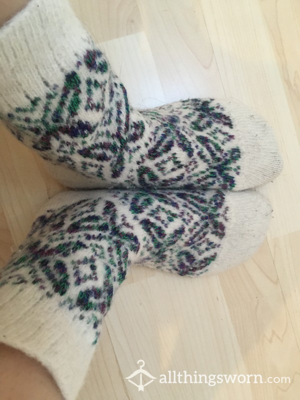 Comfy And Warm Wool Socks- 48h Wear- 15€