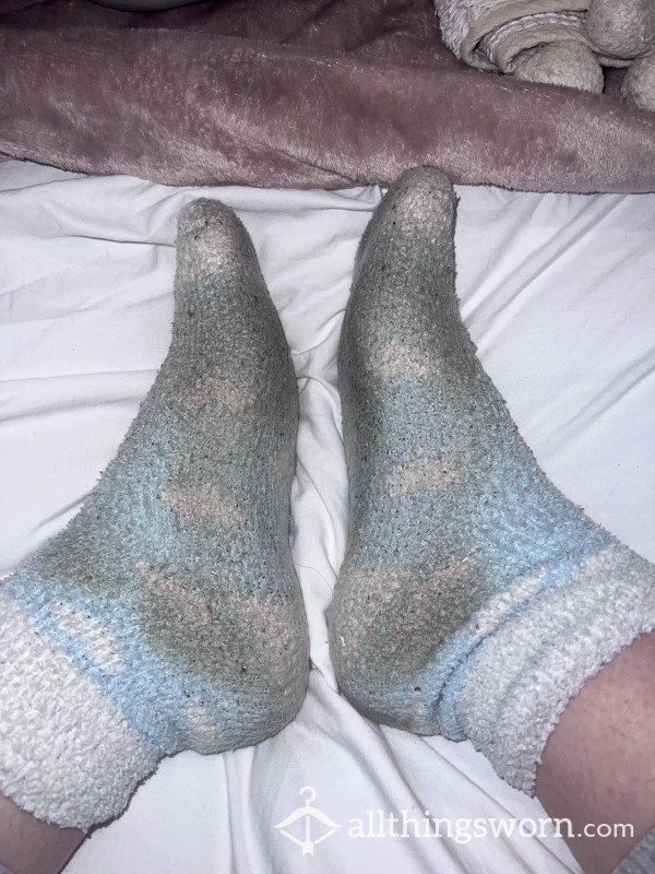 Extremely Filthy Socks!! On And Off Wear For 12 DAYS!!
