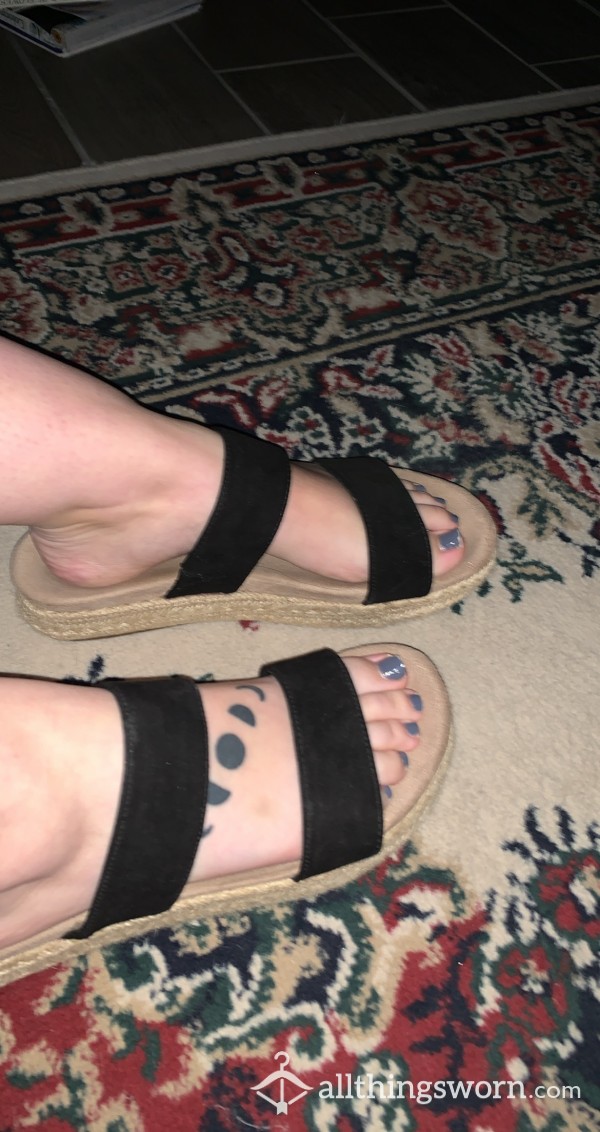 Very Dirty Strappy Sandals