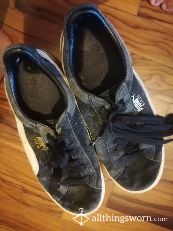 Very Old And Used Sneakers