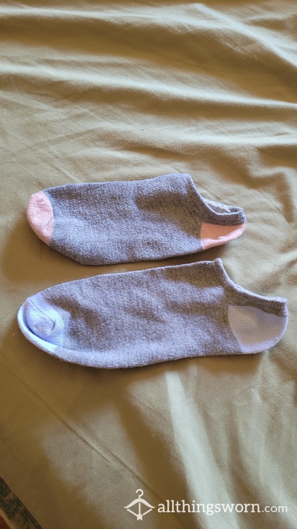 Very SMELLY Worn Women's Ankle Socks
