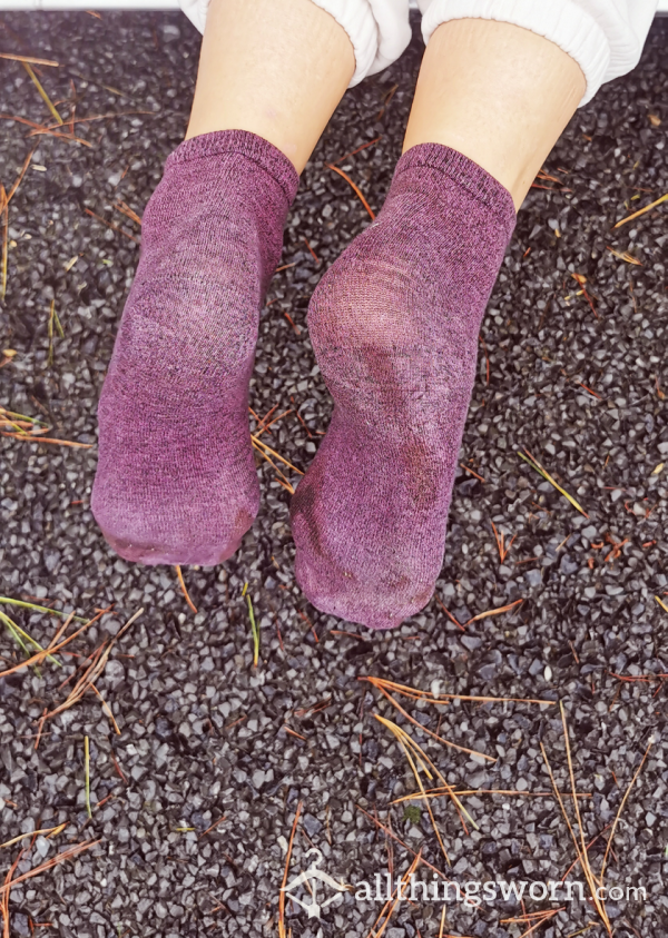Very Stinky Socks After Kiwi Picking