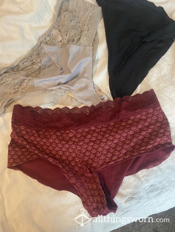 Very Used And Well-worn Panties