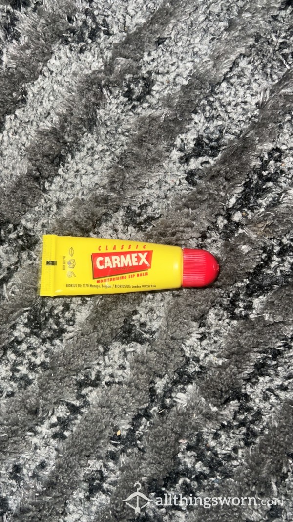 Very Used/crusty Carmex