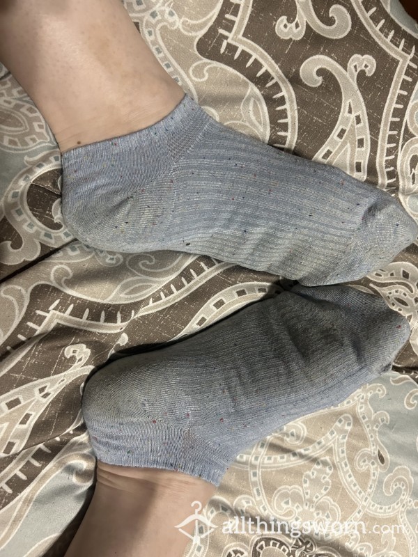 Very Vinegary 5 Day Socks - Blue Ankle
