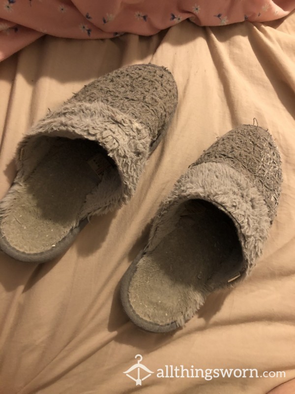 Very Well Used Stinky Old Slippers
