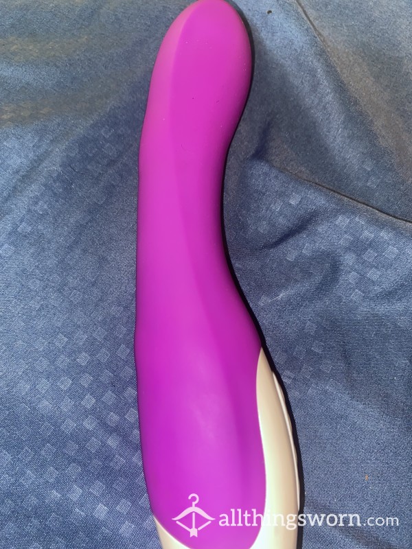 Very Well Used Purple Vibrator, I Came So Many Times Using This
