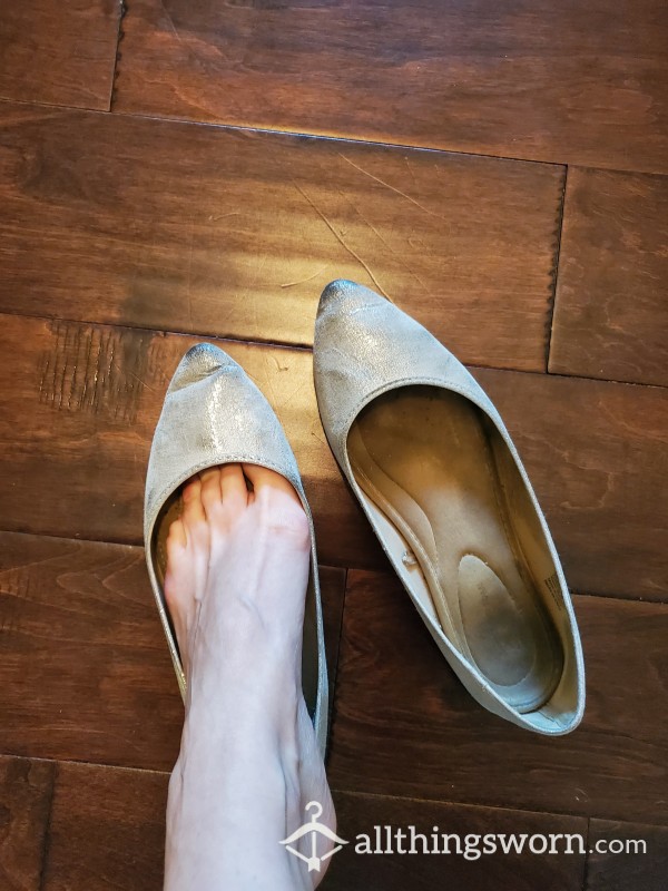 VERY Well Worn Flat Shoes