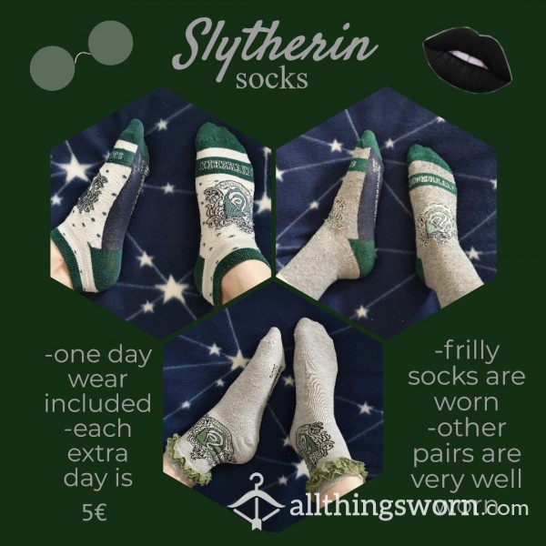 Slytherin Socks From My Highschool Days