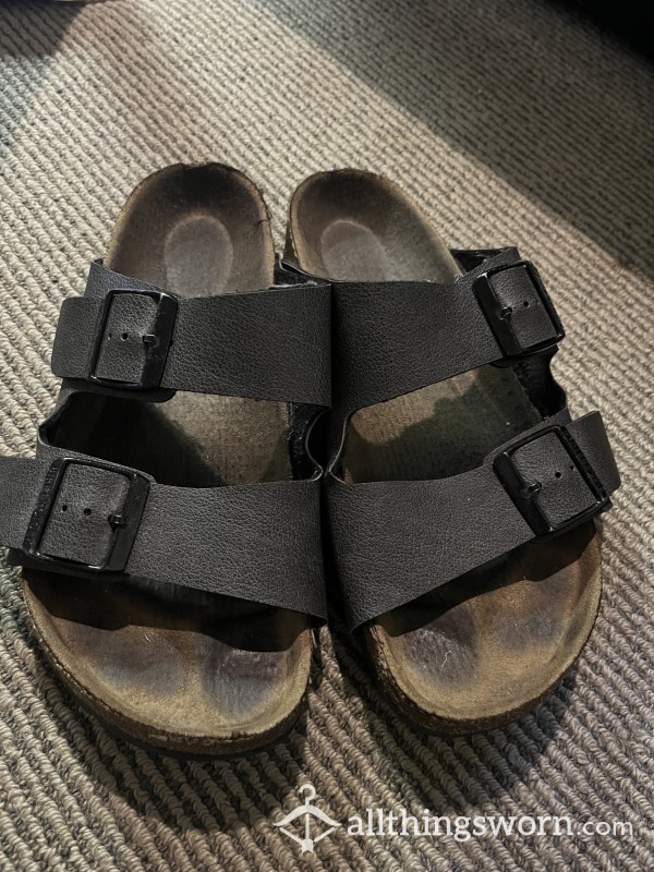 Very Worn Birkenstock Sandals