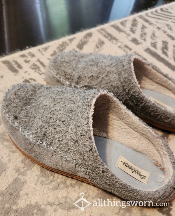 VERY Worn Smelly Slippers