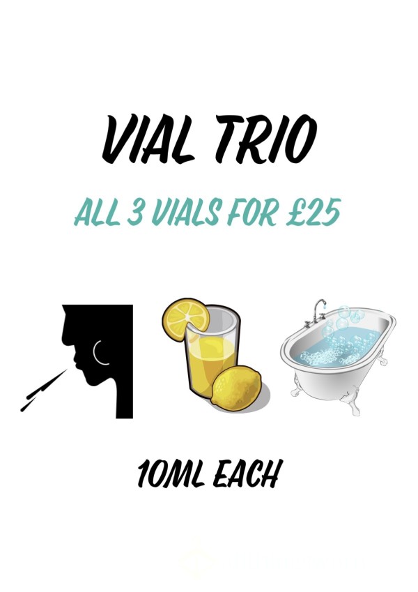 Vial Trio Bundle Set