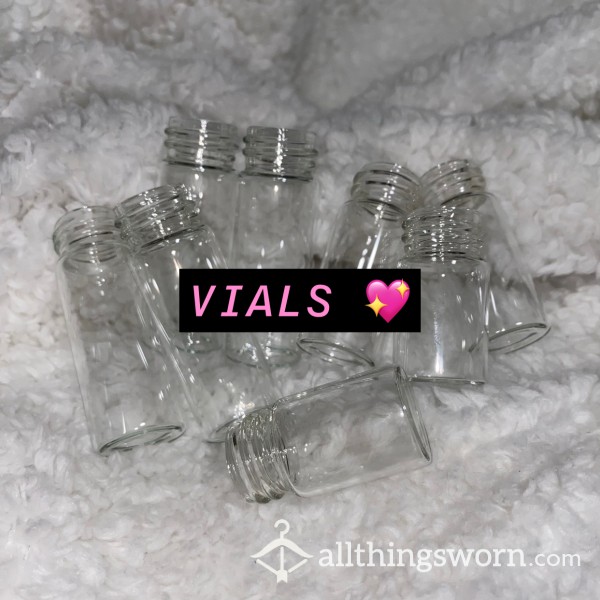 Vials Filled With Goodies