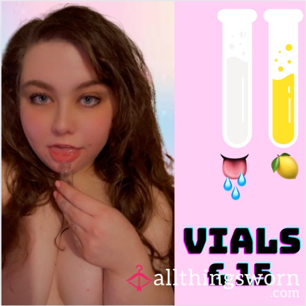 Vials - Spit & Pee