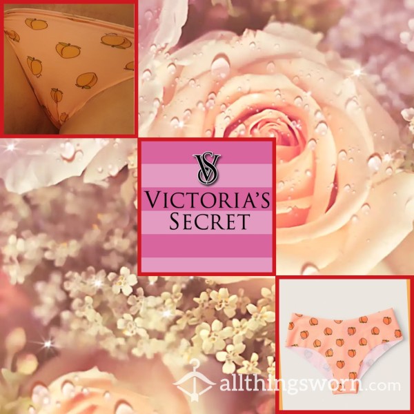Victoria's Peach Smooth Cotton Cheekster Panty
