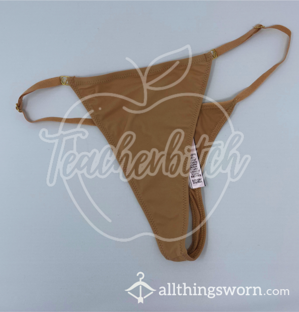 Victoria’s Secret Beige String Thong Panty (S)
