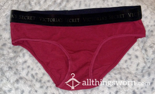 Victoria's Secret Bikini Panties W/Faux Velvet 48hrs