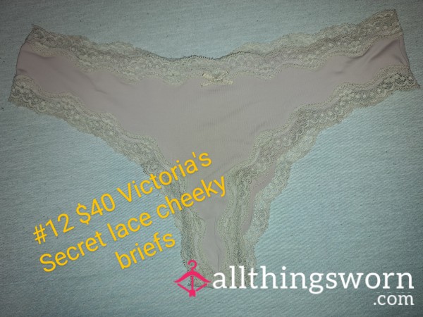 Victoria's Secret Cheeky Lacy Panties