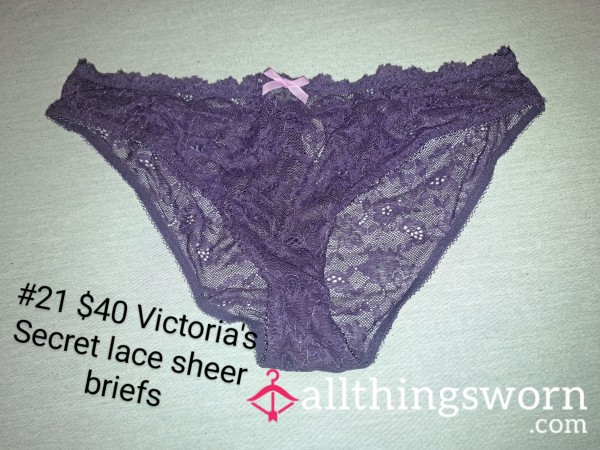 Victoria's Secret Lace Panties